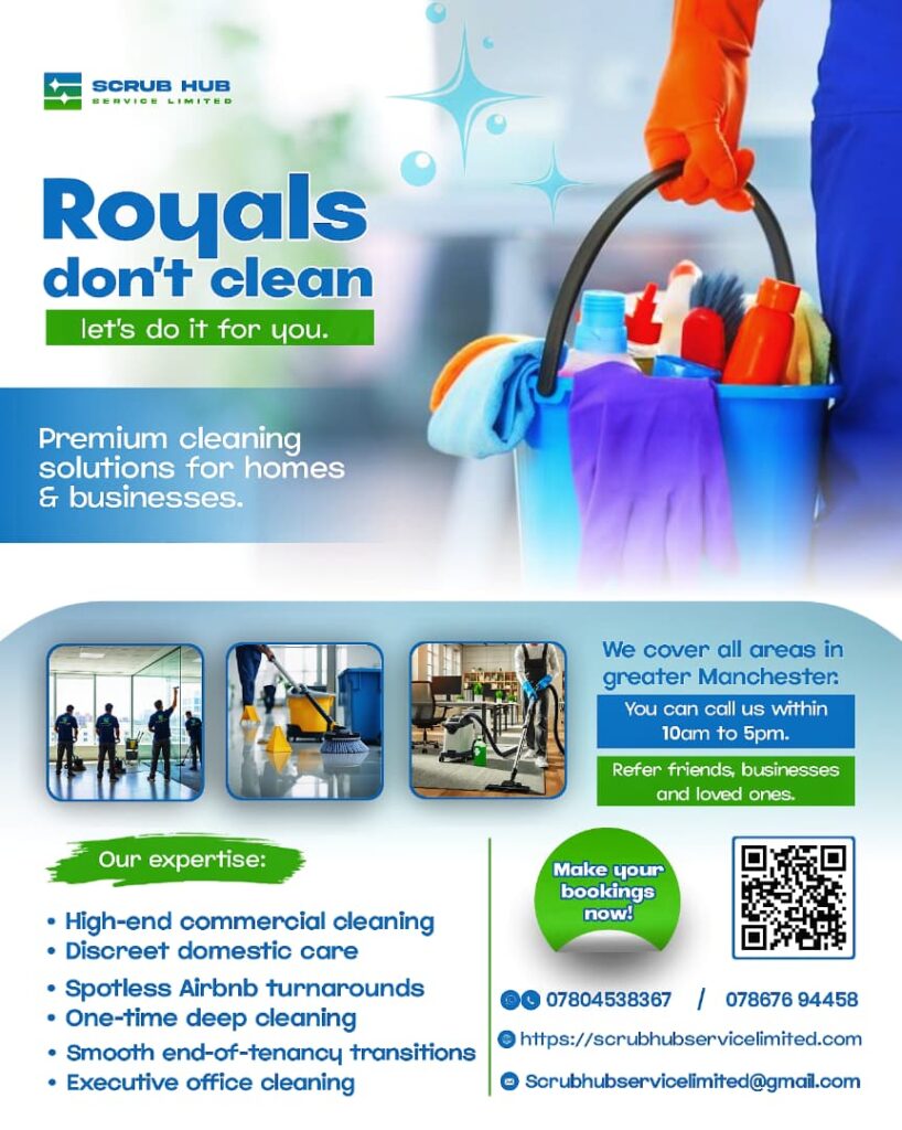 SCRUB HUB SERVICE LIMITED CLEANING SERVICE IN MANCHESTER